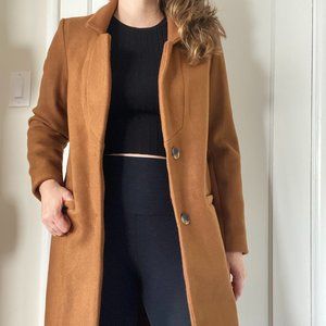 Old Navy Women's Lapel Coat Size XS in Camel